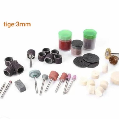 Accessoires pour meuleuse droite 105pcs