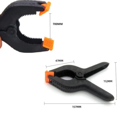 pince a ressort en plastique 70mm