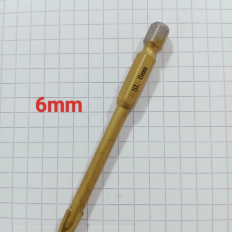 mèches céramique 04 tête 6mm