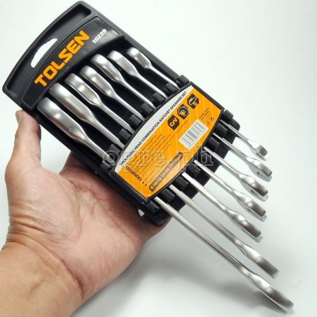 Jeu De Cle Mixte Cliquet -7Pcs - 8-10-12-13-14-17-19 mm TOLSEN