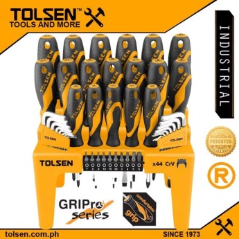 Kit Jeux De Tournevis Magnétique 44 Pièces TOLSEN