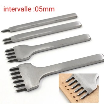 -poinçons pour cuir -5mm