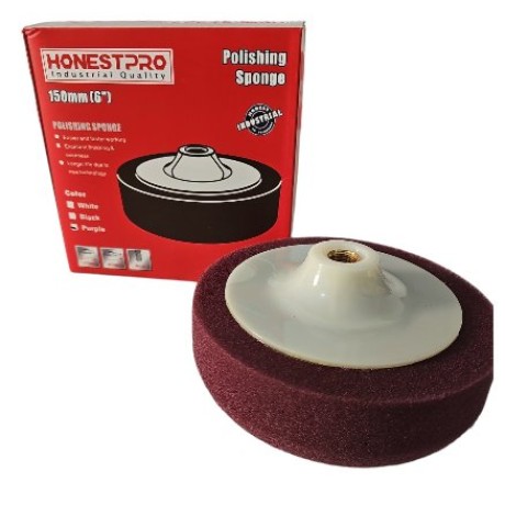 éponge De Polissage 150mm 6 HONESTPRO