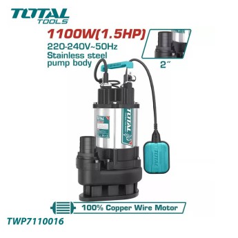 TOTAL-POMPE VIDE CAVE 1100W