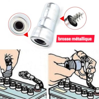 brosse métallique pour cosse batterie