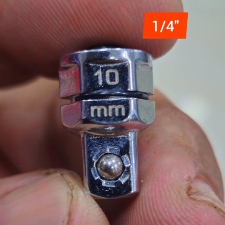 adaptateur 1-4- 10mm