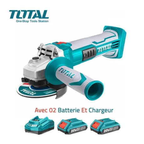 meuleuse d'angle double batterie