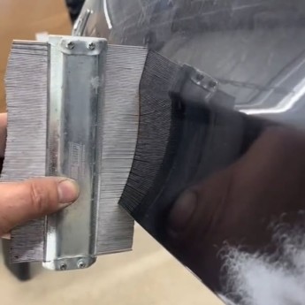 Jauge de contour avec aiguilles en acier