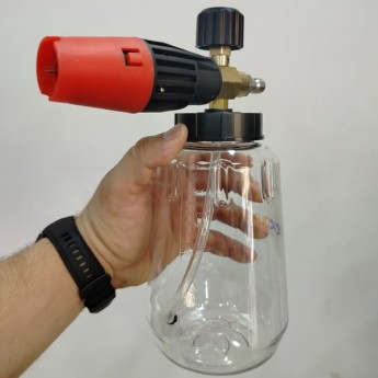 bouteille de mousse prise conique