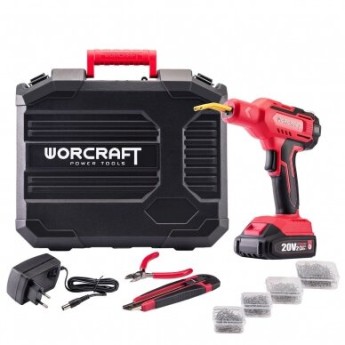 pistolet a soude plastique a batterie WORCRAFT