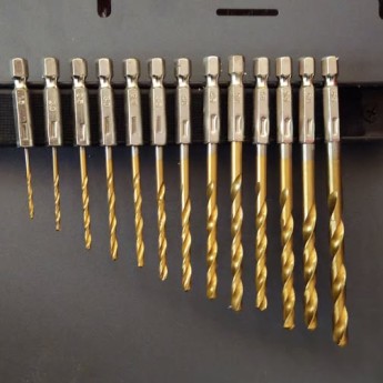 jeu de 13pcs tige hexagonale 1.5--6.6mm