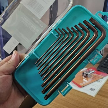 jeu de clé étoile T10, T15, T20, T25, T27, T30, T40, T45, T50.