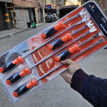 Jeu d'outils pour garniture 6pcs