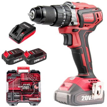 VISSEUSE PERCEUSE  2.0AH BRUSHLESS WORCRAFT