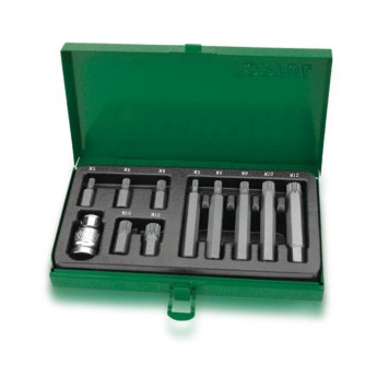 COFFRET A EMBOUT 12 PANS 11PCS TOPTUL