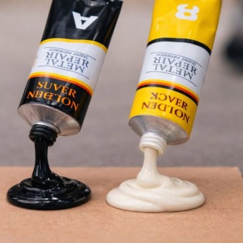 colle deux tube pour métal