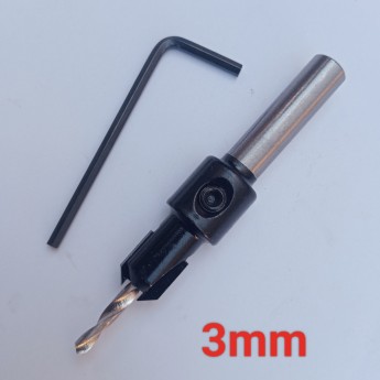 mèche avant-trou a bois 3mm