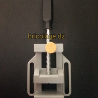 étau en aluminium pour perceuse à colonne