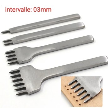 poinçons pour cuir -3mm-