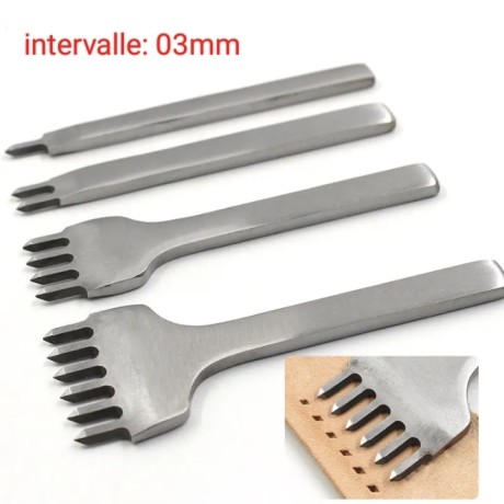 poinçons pour cuir -3mm-