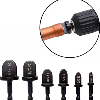 jeu de 6pcs évaseurs tuyau cuivre