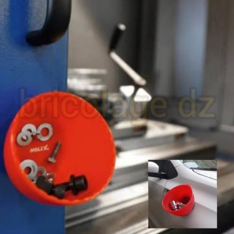 récipient magnétique en plastique diamètre 15 cm