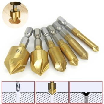 foret à chanfrein-bois-