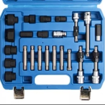 Coffret Outils Démontage Poulie Alternateur Débrayable 23pcs