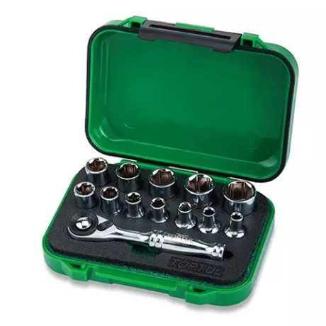 COFFRET DE DOUILLE 1-4 13PCS TOPTUL