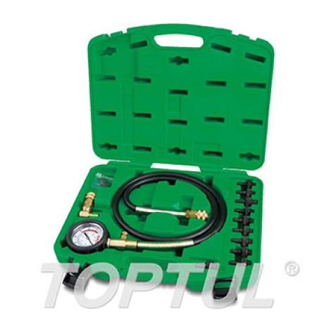 Kit De Testeur De Pression D'huile 12PCS TOPTUL